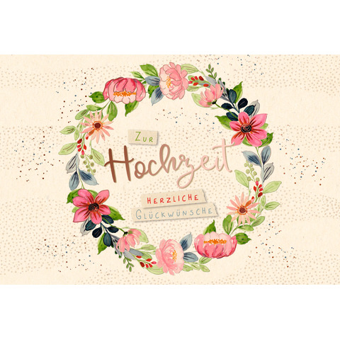 Florales Design, Grafiken, Muster, Grußkarte, Geburtstagstorte