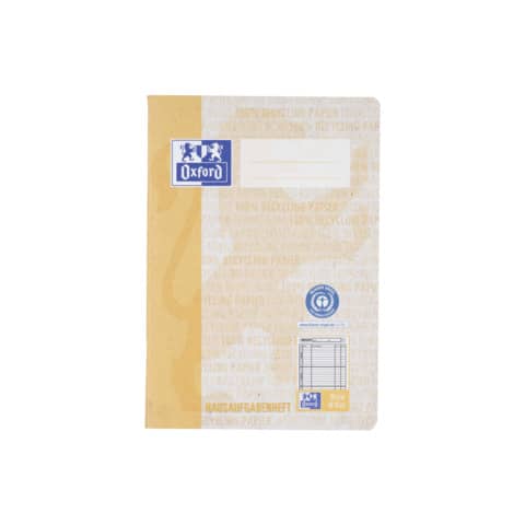 Hausaufgabenheft Recycling, A5, 48 Blatt OXFORD 400159418