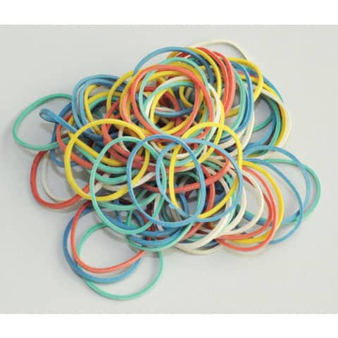 Gummiringe, 25g, sortiert Q-CONNECT KF10630