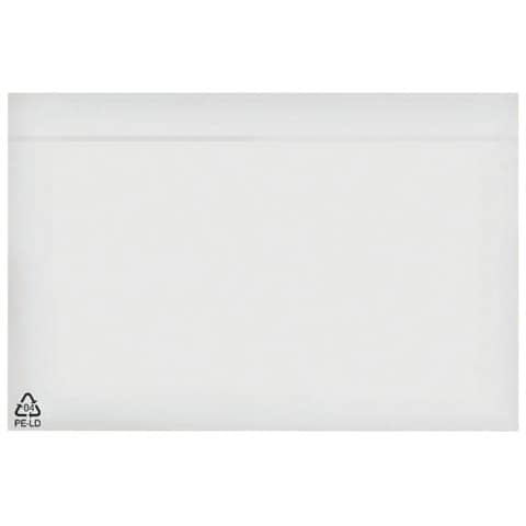 Begleitpapiertasche, C6, selbstklebend, 250 Stück, neutral DOCUFIX 2FVDO402022