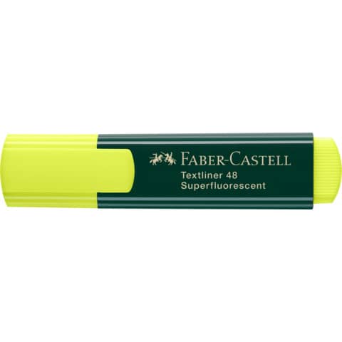 Textmarker Textliner 48, 1-5mm, gelb  ~ FABER CASTELL 154807