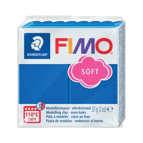 Modelliermasse FIMO® soft, 57 g, pazifik blau STAEDTLER 8020-37