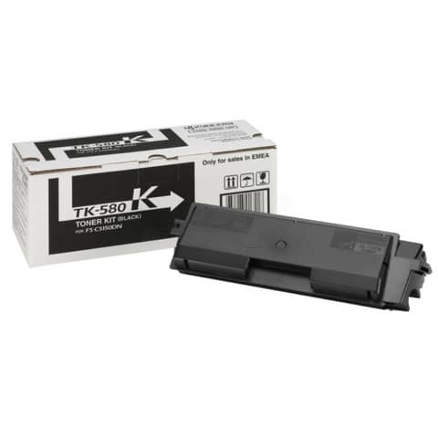 Lasertoner TK-580K schwarz KYOCERA-MITA TK580K