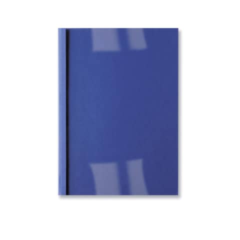 Thermobindemappe ThermaBind LeatherGrain, A4, 1,5 mm, 100 Stück, blau GBC IB451003
