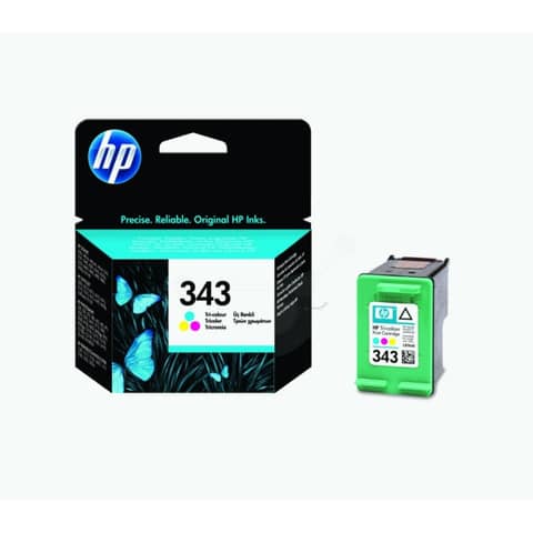 Inkjetpatrone Nr. 343 3-farbig   Vivera 7ml HP C8766EE