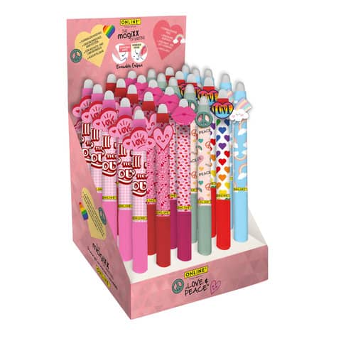 Gelschreiber magiXX Fun Love & Peace, sortiert ONLINE 35455/30