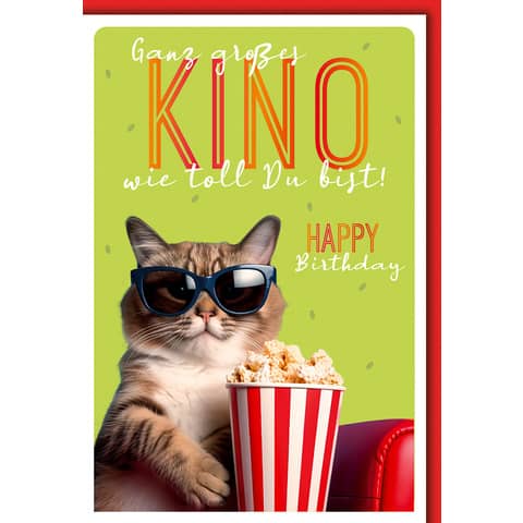 Geburtstagskarte Katze  551388