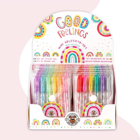 Gelschreiber Good Feelings 5er-Set, sortiert TRENDHAUS 960382