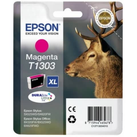 Inkjetpatrone T1303 magenta   10,1ml EPSON C13T13034012