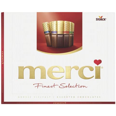 Schokolade Merci Große Vielfalt, 250g MERCI 79914