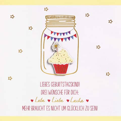Geburtstagskarte Feelings BSB 66-2015