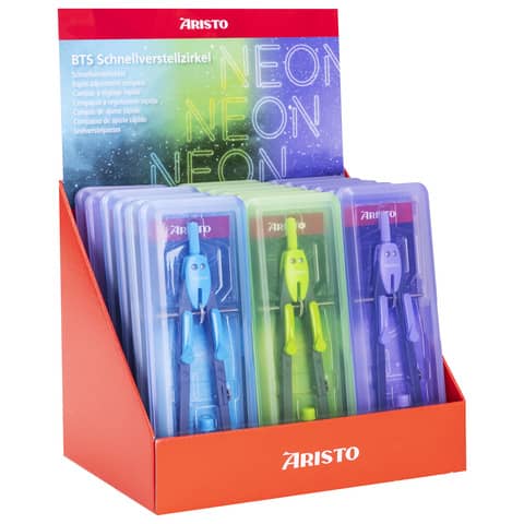 Schnellverstellzirkel BTS neon sortiert ARISTO VD559840