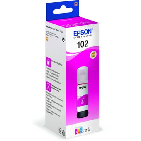 Inkjetpatrone Nr.102 magenta EPSON C13T03R340