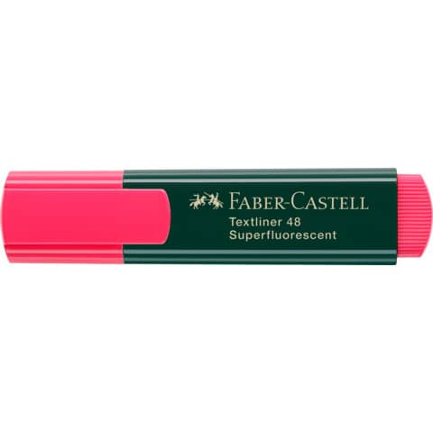 Textmarker Textliner 48, 1-5mm, rot FABER CASTELL 154821