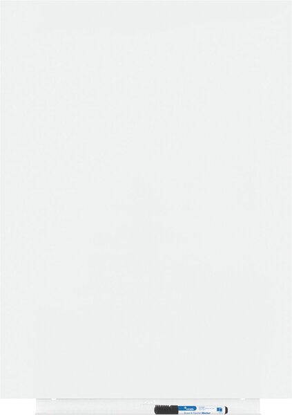 Whiteboard Skin Colour, rahmenlos, 75 x 55 cm, magnetische Befestigung, weiß