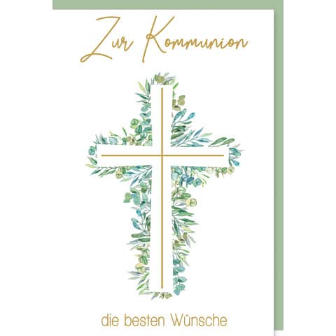 Kommunionskarte Braun+ Company 5840-24022