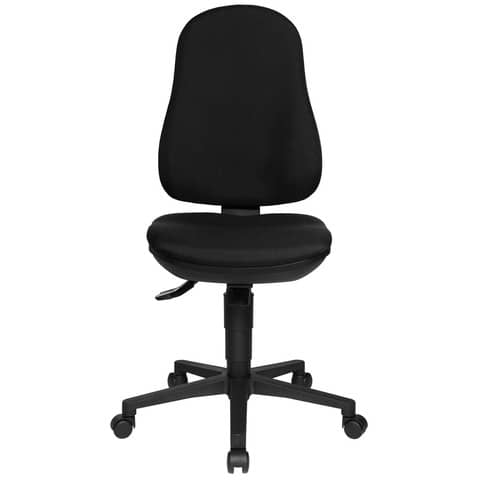 Drehstuhl ohne Armlehnen Support SY schwarz TOPSTAR 8550G20