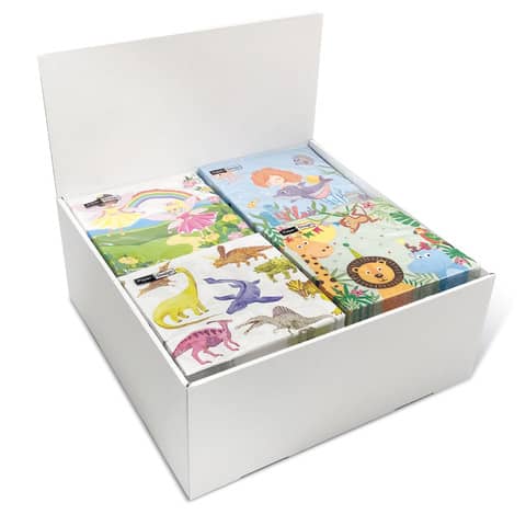 Motivserviette Kind Party, 33 x 33 cm, 3-lagig, sortiert PAPER+DESIGN 29979