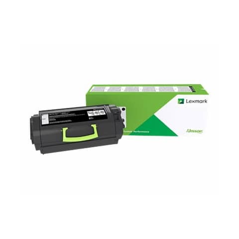Lasertoner schwarz LEXMARK 52D2H0E