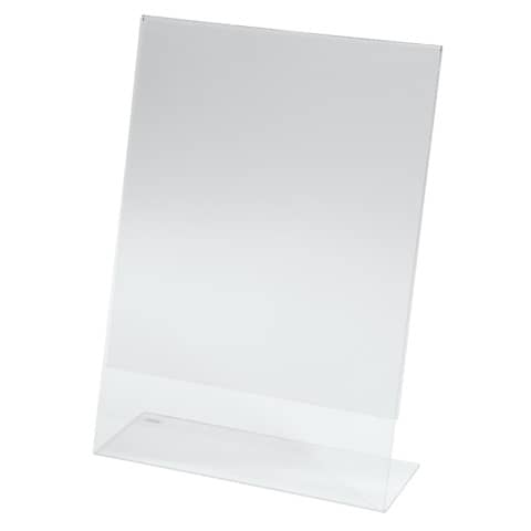 Tischaufsteller Acryl, A4 hoch, schräg SIGEL TA210