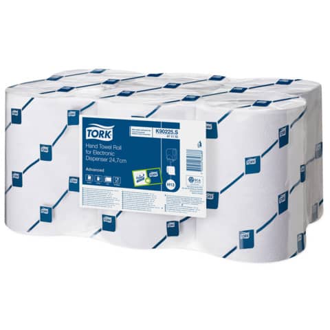 Rollenhandtuch Advanced H13, 2-lag., 6 x 143 m, weiß TORK 471110