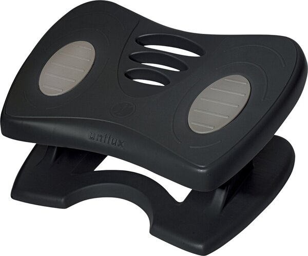 Fußstütze NYMPHEA, ergonomisch, höhenverstellbar, anthrazit/grau