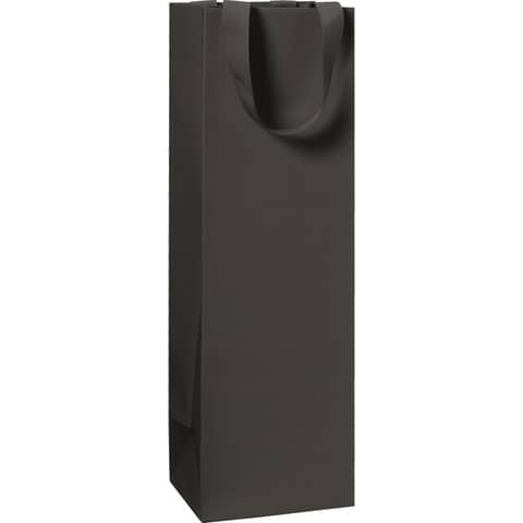 Flaschentragetasche One Colour, 36x11x10,5cm, schwarz STEWO 2546 7822 96