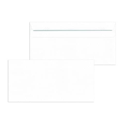 Briefumschlag ohne Fenster, DIN lang, 72g/m², selbstklebend, 1000 Stück, weiß MAILMEDIA 30006836