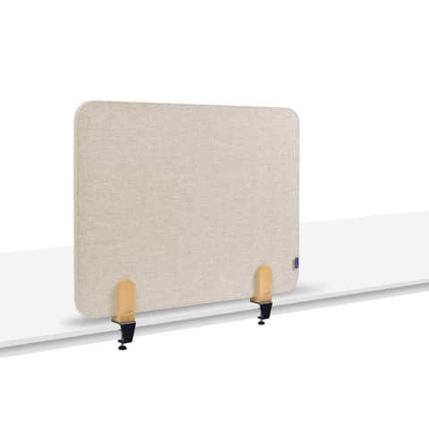 Tischtrennwand Elements akustik mit Klemme, 60x80cm, beige LEGAMASTER 7-209820