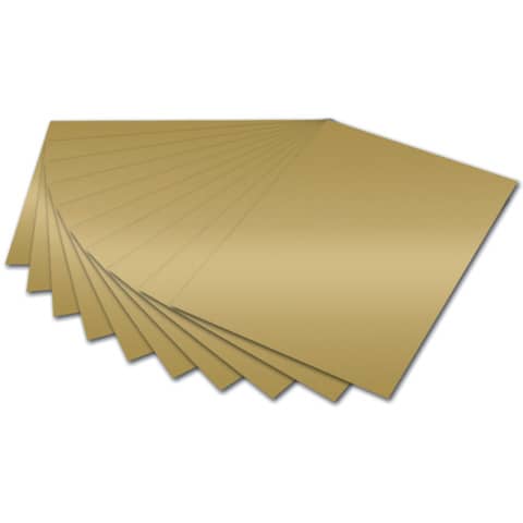 Tonpapier, A4, 130g/m², gold glänzend FOLIA 6466