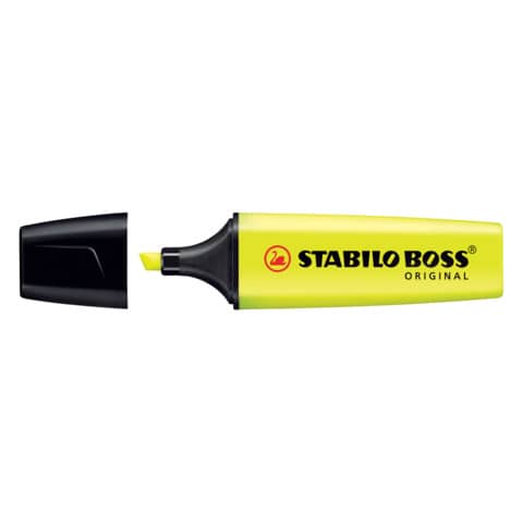Textmarker BOSS® ORIGINAL, nachfüllbar, gelb STABILO 70/24